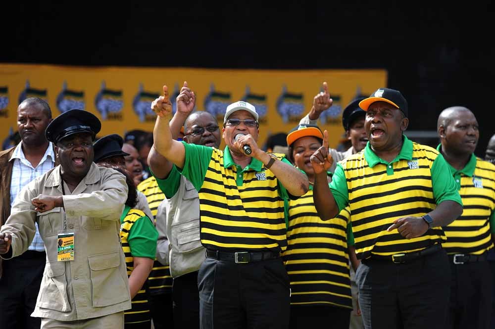 Zuid-Afrika: ex-president Zuma uitgesloten van parlementsverkiezingen Zuid-Afrika: ex-president Zuma uitgesloten van parlementsverkiezingen