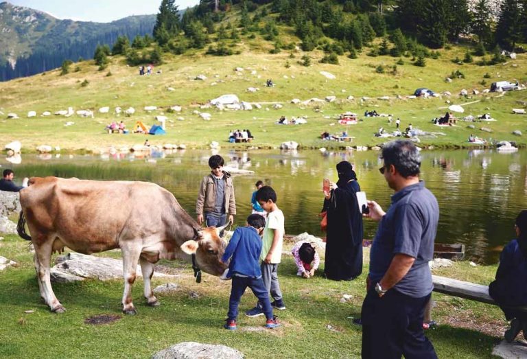 Golftoeristen overspoelen Sarajevo