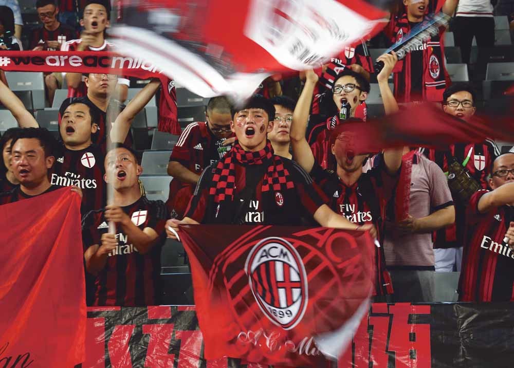 3. AC Milan gestrikt in de netten van China Inc.