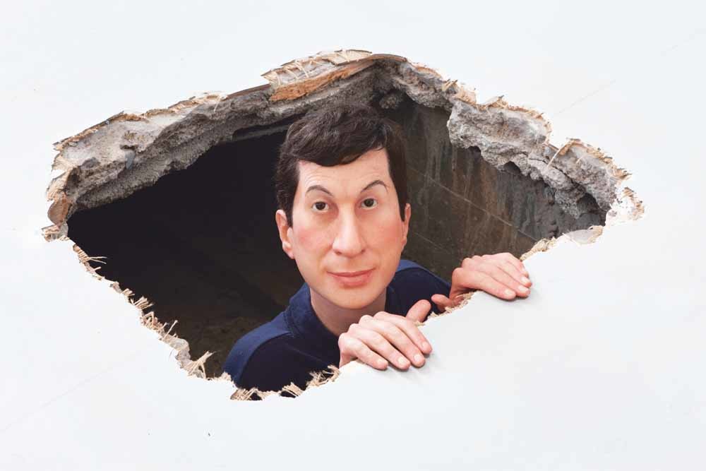 De comeback van Maurizio Cattelan