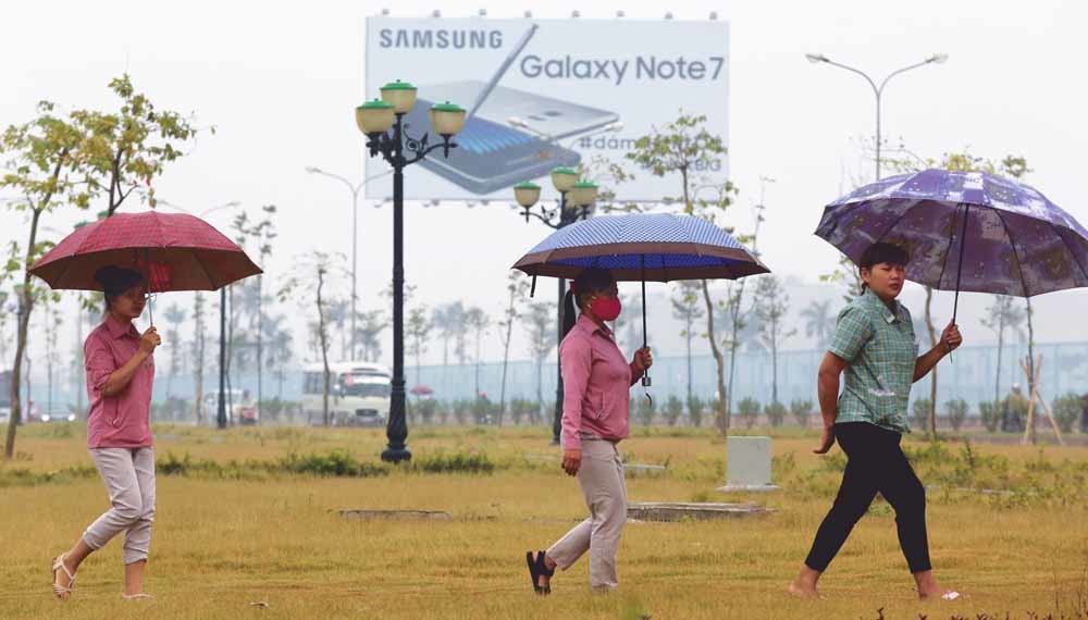 De mythe van Samsung  gaat in rook op