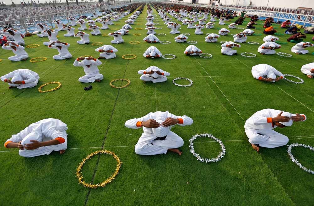 Wereldbeeld: Yogakamp