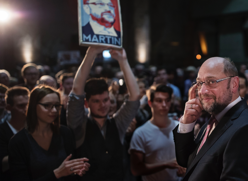 Kan autodidact Schulz Merkel verslaan?