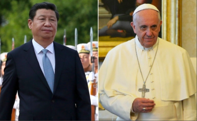 China zoekt voor  het eerst toenadering tot Vaticaan