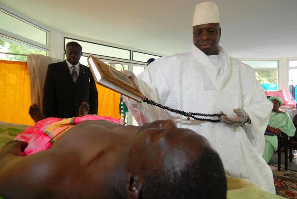 Ex-president van Gambia Yahya Jammeh: ‘Ik kan aids genezen’