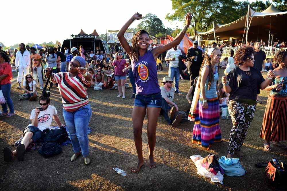 De koning en  het muziekfestival
