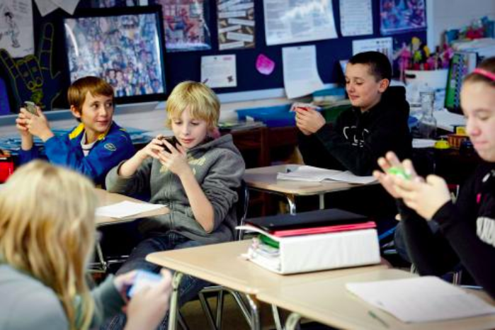 mobieltjes uit de klas goed idee
