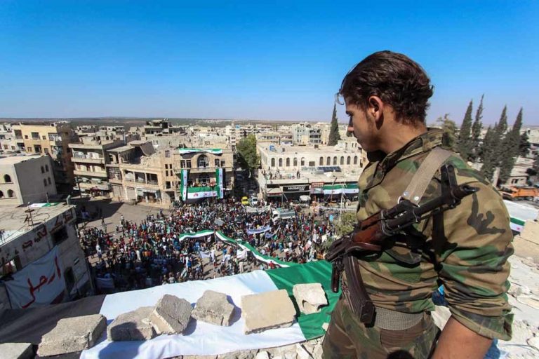 Krachtmeting  over herovering Idlib