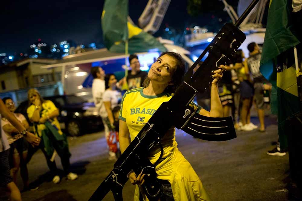 Wereldbeeld: Vóór Bolsonaro  en vóór geweld