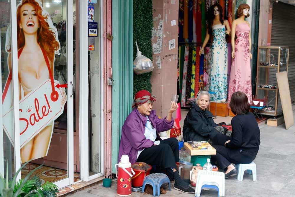 vietnam wordt oud voordat het rijk is