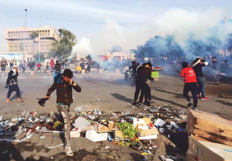 Iraakse sjiieten keren zich tegen hun pro-Iraanse leider