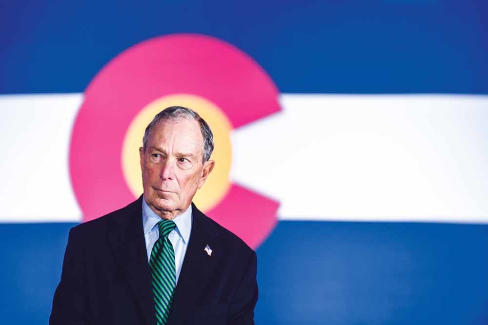 Michael Bloomberg valt Trump aan op de inhoud