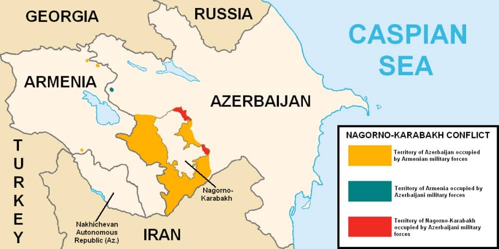 Artsakh Occupation Map 1