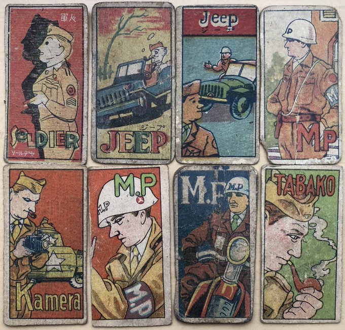 Vintage speelkaarten werpen licht op de naoorlogse bezetting van Japan