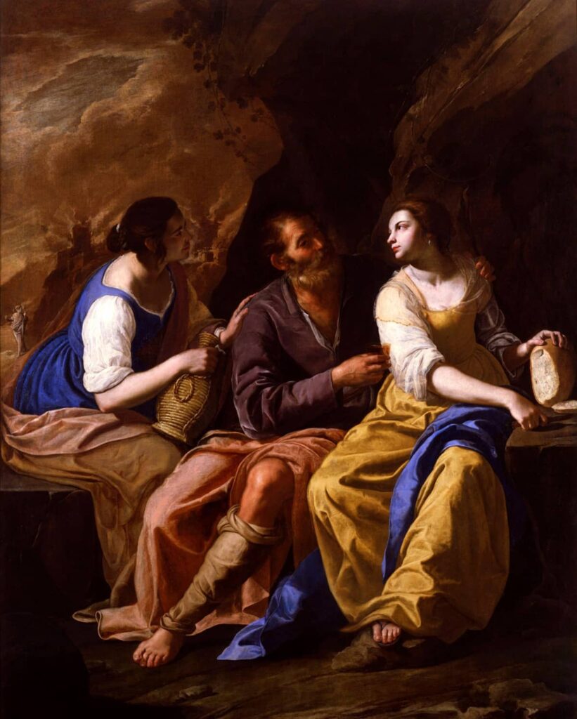 Gentileschi Artemisia Lot and his Daughters 1635 1638 1