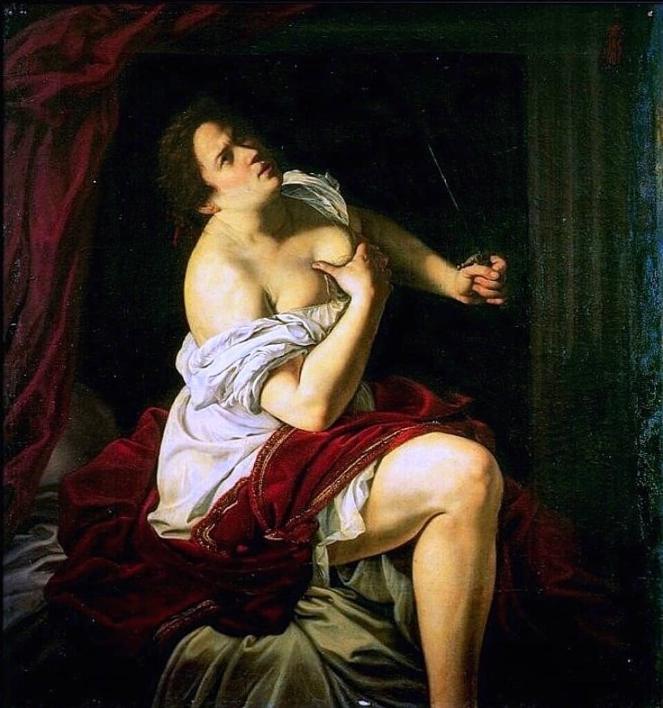Lucretia by Artemisia Gentileschi 1 1