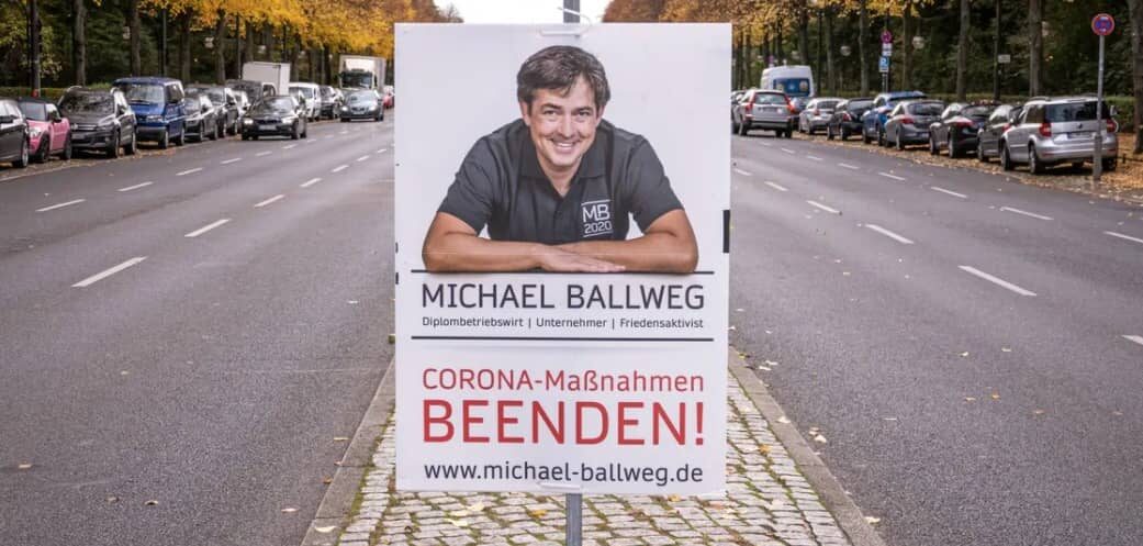 Voorman Duitse corona-sceptici ligt onder vuur