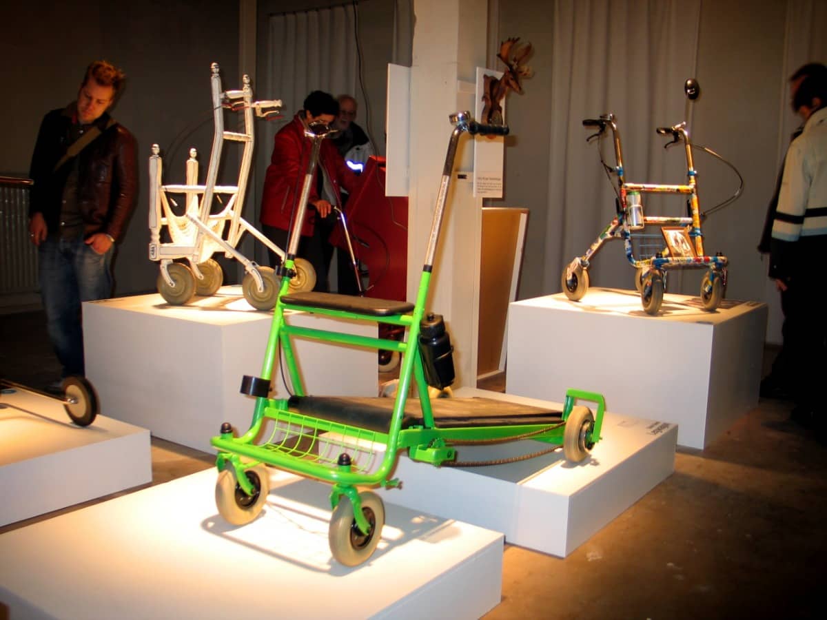 Na de kinderwagen wordt nu ook de rollator gepimpt Na de kinderwagen wordt nu ook de rollator gepimpt