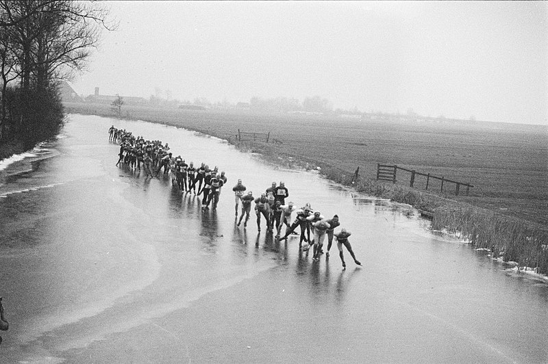 Ook deze Duitse journalist droomt al twintig jaar van een Elfstedentocht