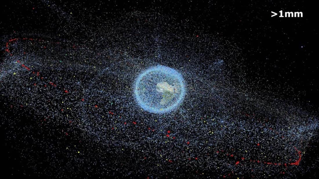 Model representing the space debris environment 1 1 1 1