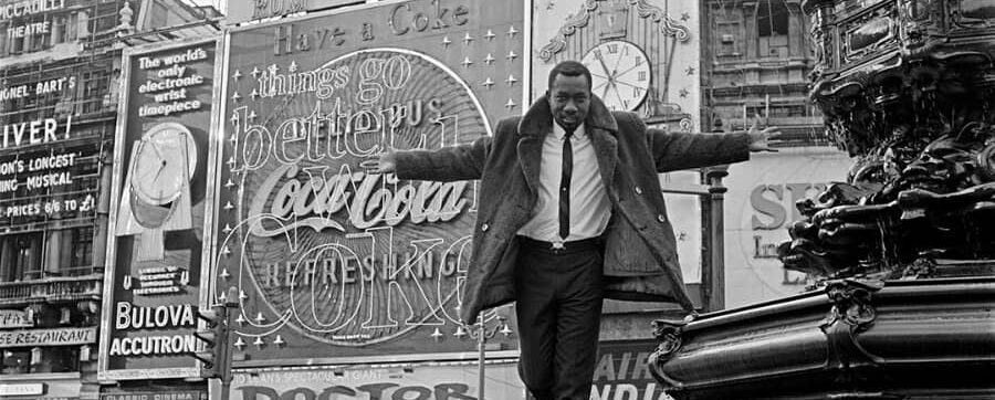 James Barnor Mike Eghan at Piccadilly Circus London 1967 Courtesy Autograph 2 1 e1616771231765