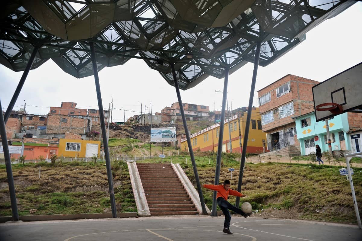 De overheid bemoeit zich al niet meer met deze Colombiaanse barrio