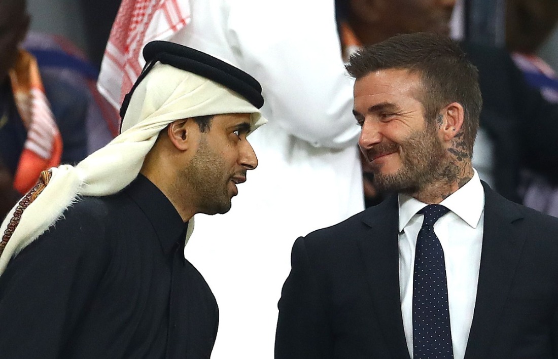 David Beckham wordt cultureel ambassadeur van Qatar David Beckham wordt cultureel ambassadeur van Qatar