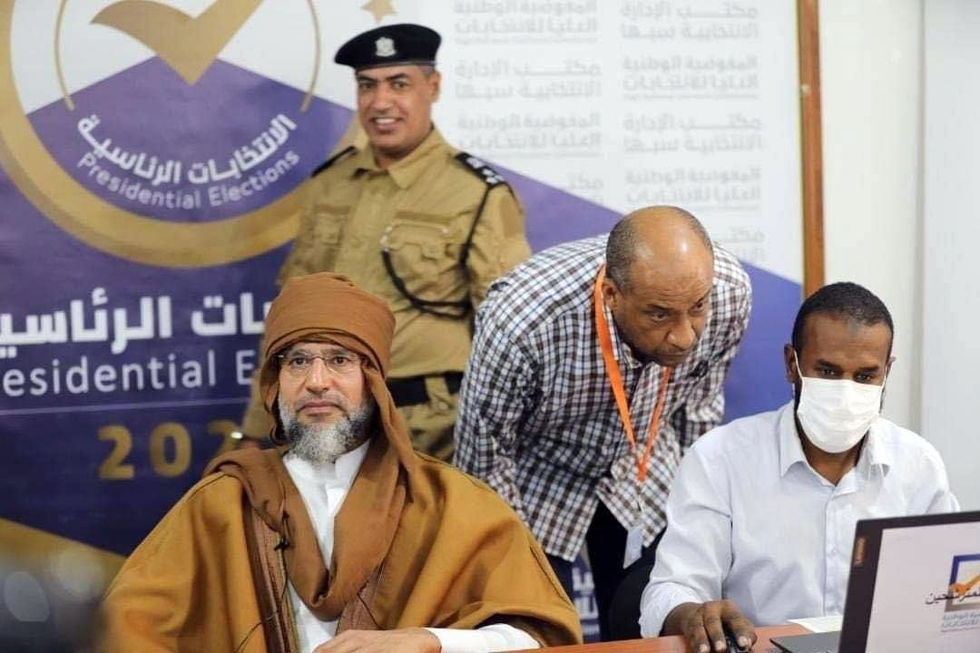 Gaddafi’s zoon wil president worden