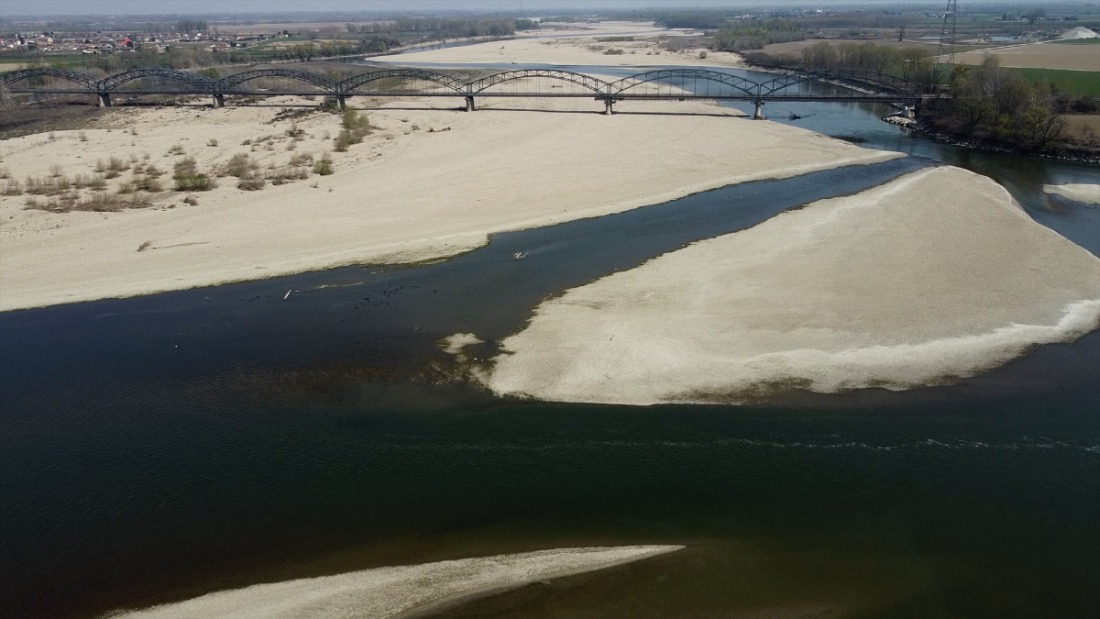 Italië: ernstige droogte in het Po-gebied