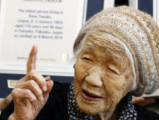 Japan: oudste persoon ter wereld overleden op 119-jarige leeftijd