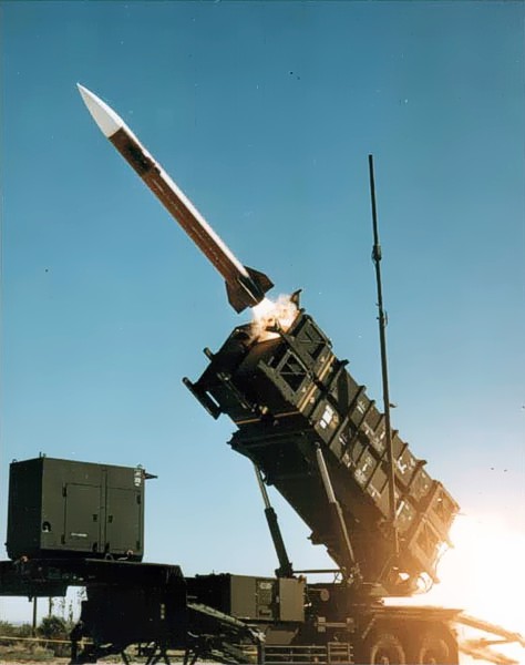Patriot missile launch
