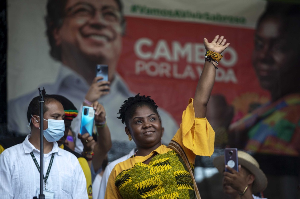 ¡Viva Francia! Colombia’s toekomstige vicepresident is zwart en feminist