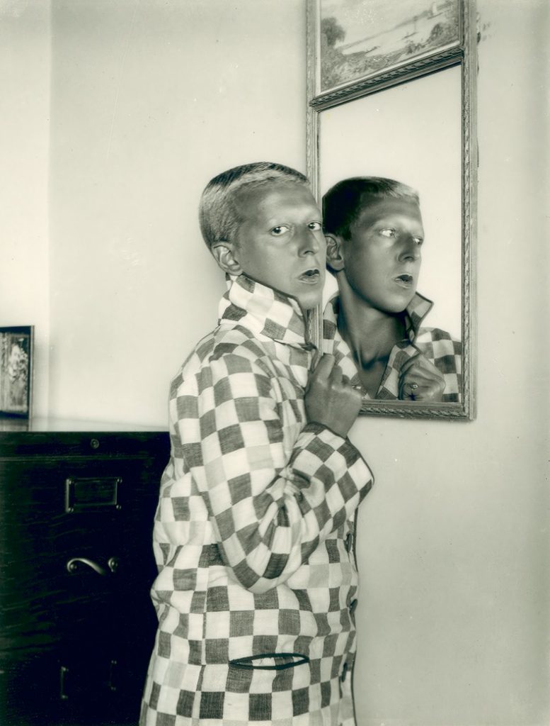 1. Claude Cahun and Marcel Moore Untitled Cahun with mirror image 1928
