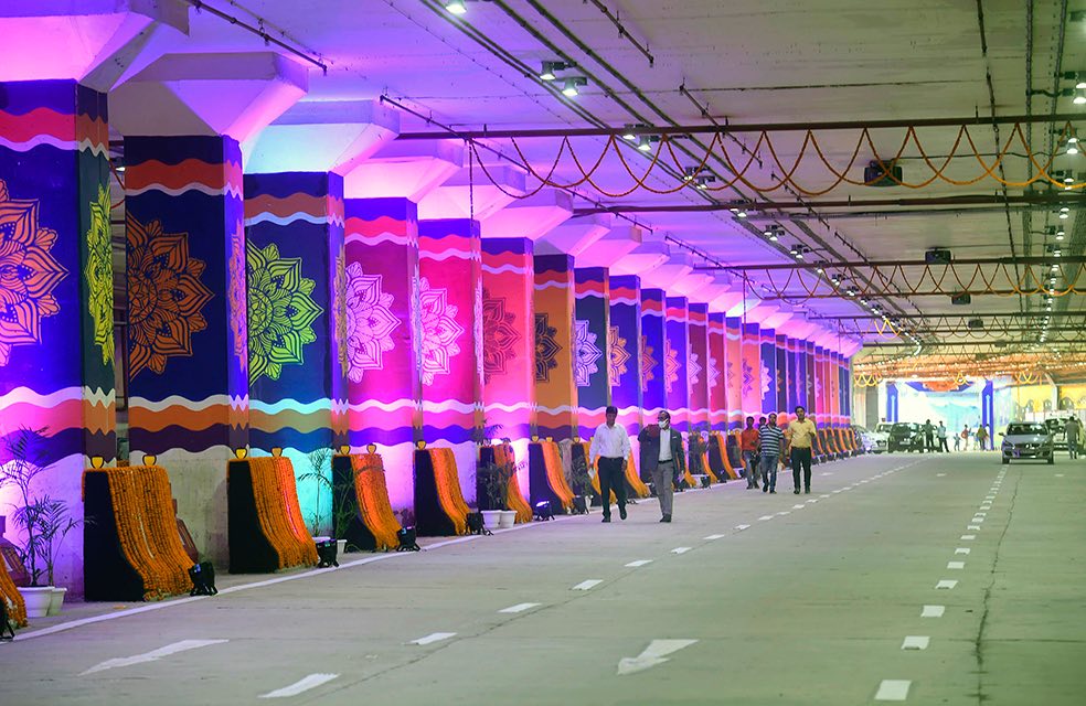 Wereldbeeld: Indiase tunnelkunst