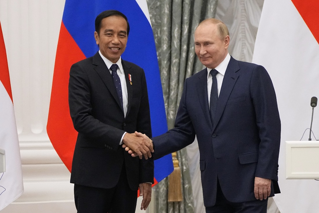 Indonesische president Widodo: ‘Poetin is bereid zeeroute voor tarwe te openen’