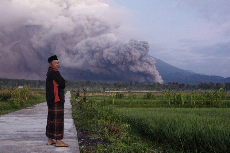 Evacuaties na uitbarsting Semeru op Java