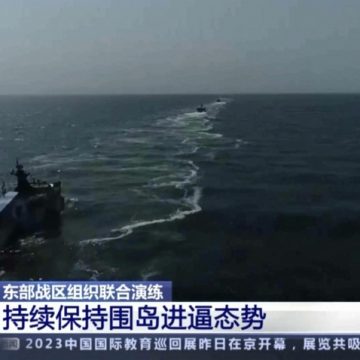China lanceert grote militaire operatie tegen Taiwan