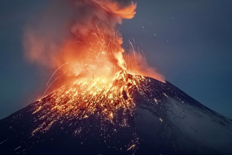 Mexico houdt activiteit rondom vulkaan Popocatépetl scherp in de gaten