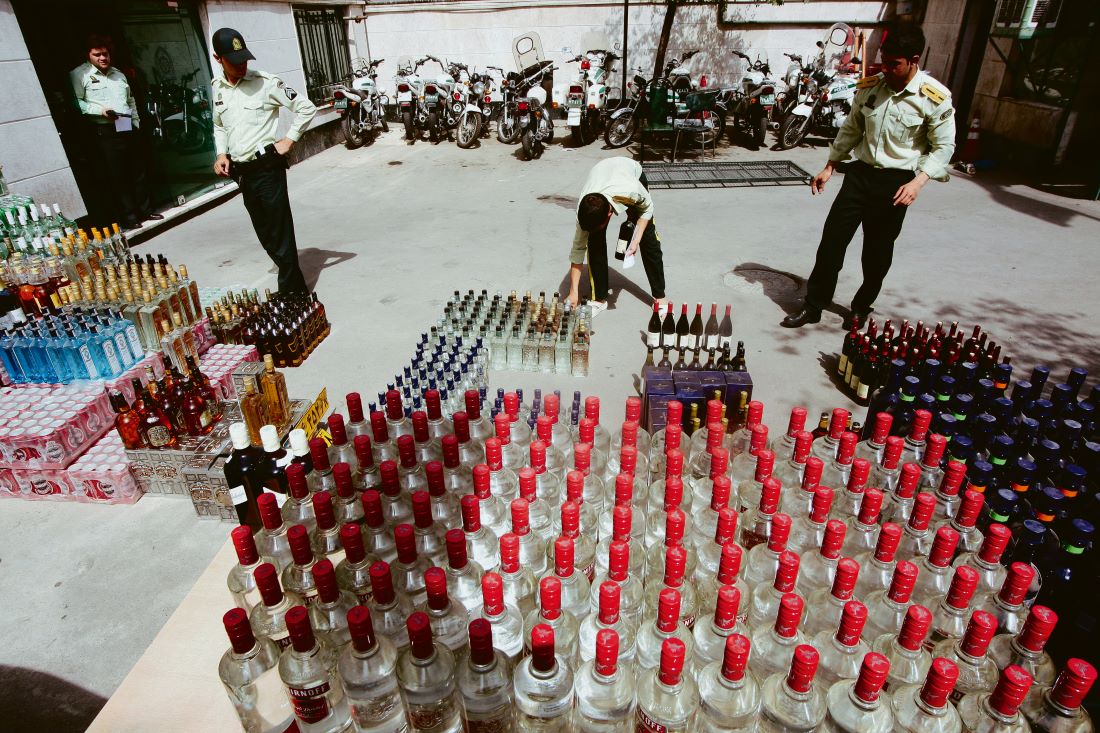 In Iran wordt meer en meer alcohol gedronken, ondanks verbod