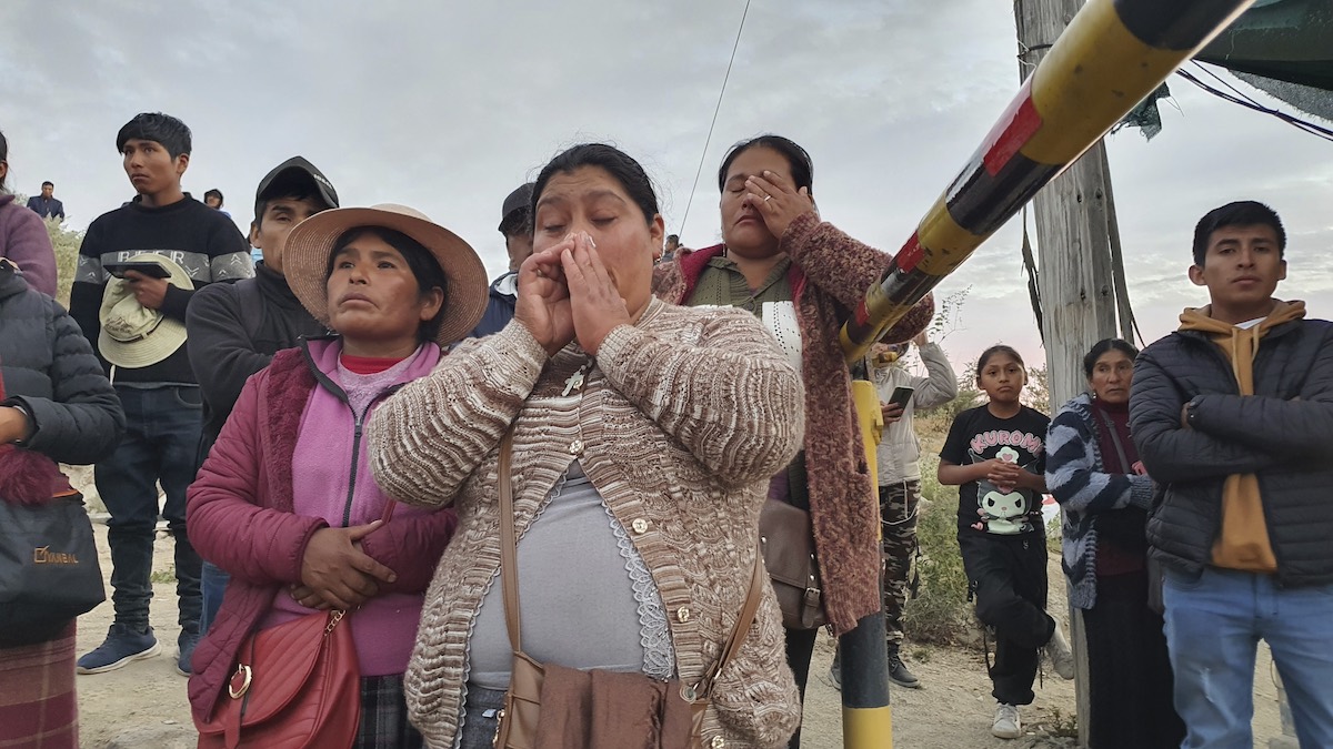 Peru: 27 doden bij brand in goudmijn Peru: 27 doden bij brand in goudmijn