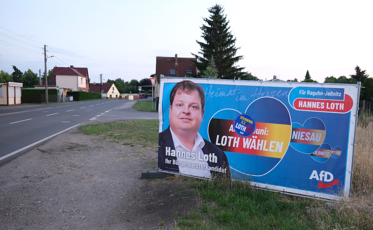 Duitsland krijgt eerste extreemrechtse burgemeester