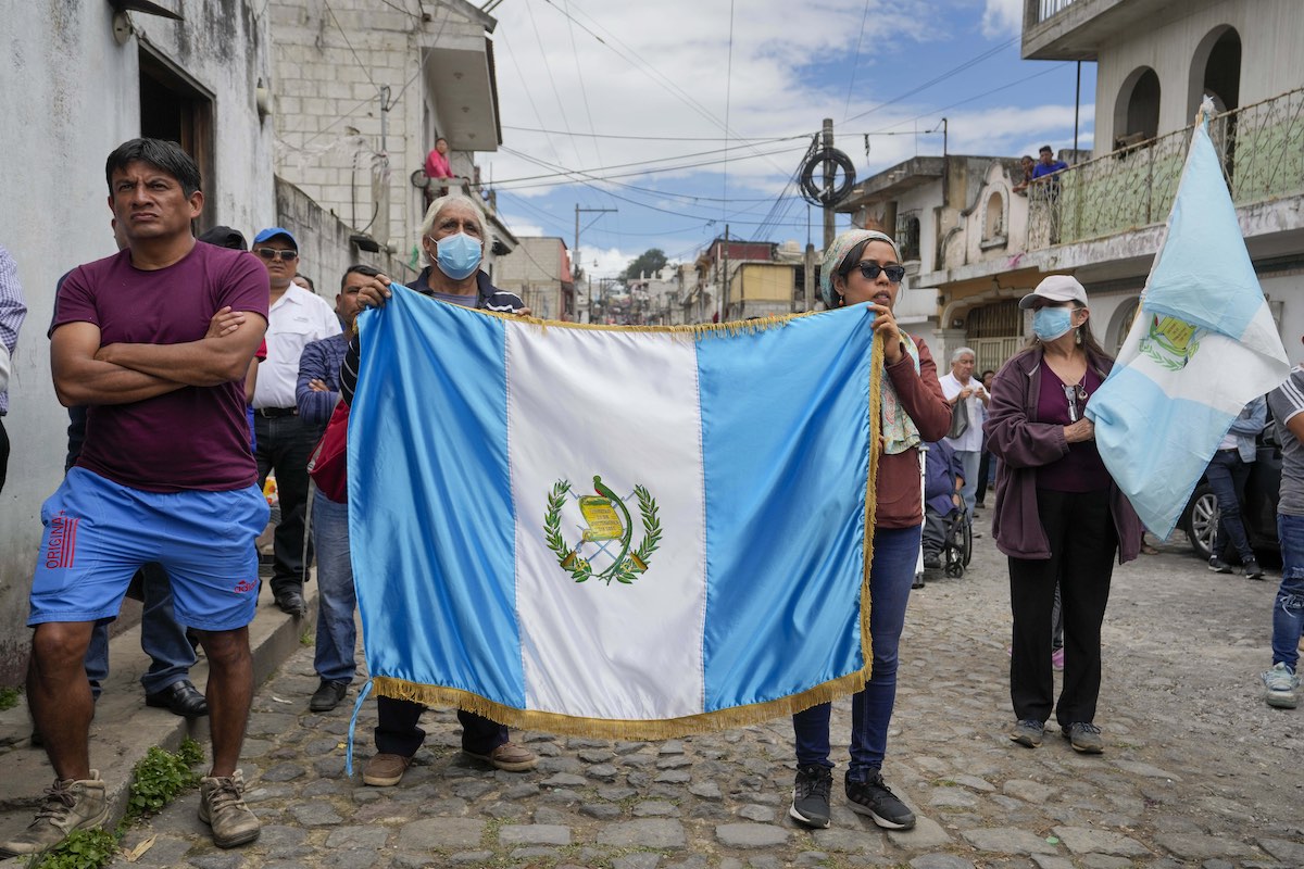 Hoe de democratie in Guatemala wankelt tijdens de verkiezingen ANP 473753194