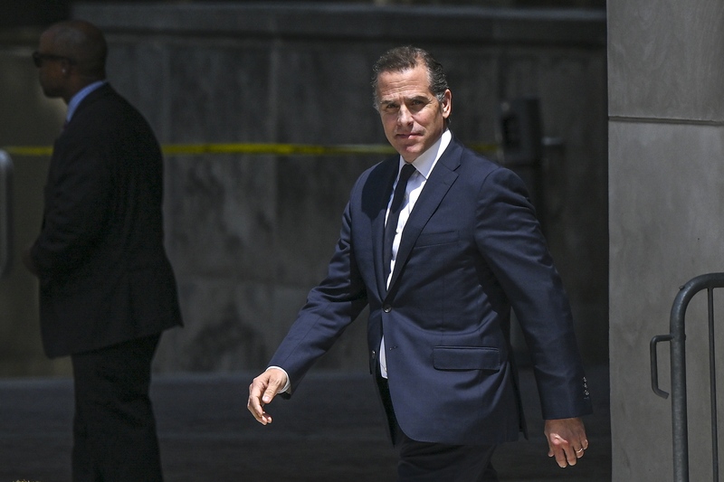 Hunter Biden wordt aangeklaagd wegens illegaal wapenbezit
