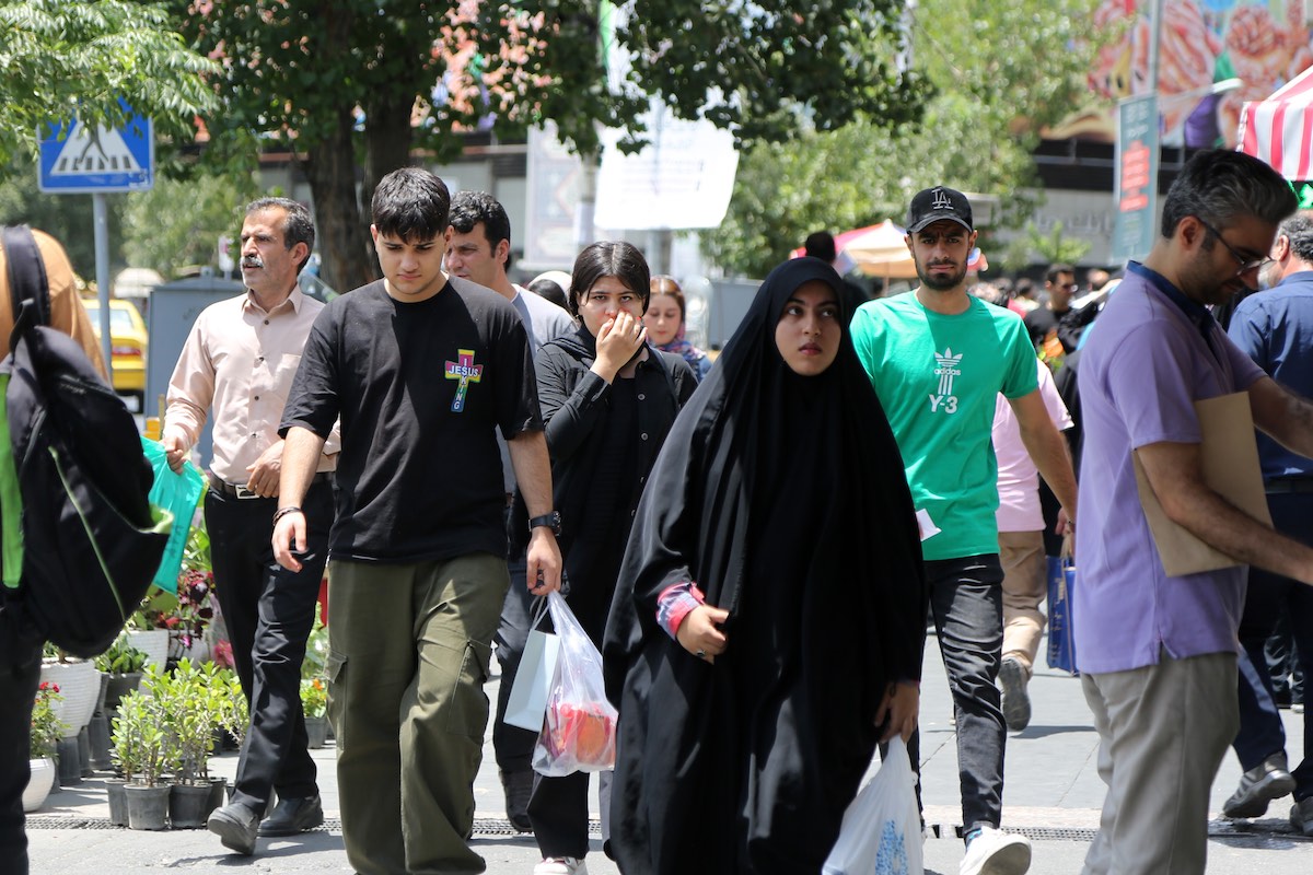 De moraalpolitie is weer actief op straat in Iran