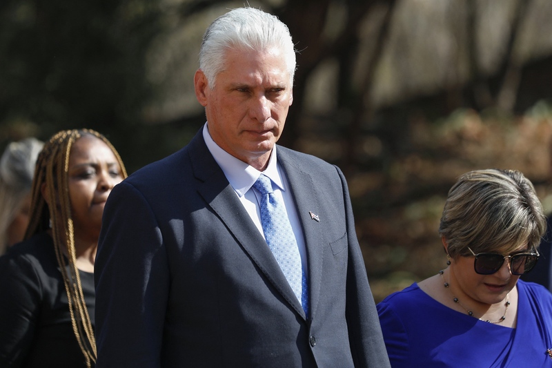 VS leggen nieuwe sancties op aan Cubaanse president Miguel Díaz-Canel
