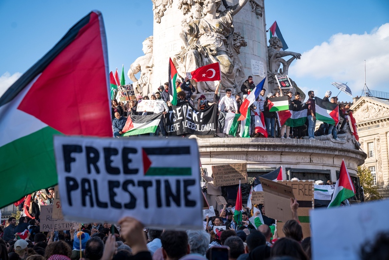 Tienduizenden deelnemers aan pro-Palestina-betogingen in Europa