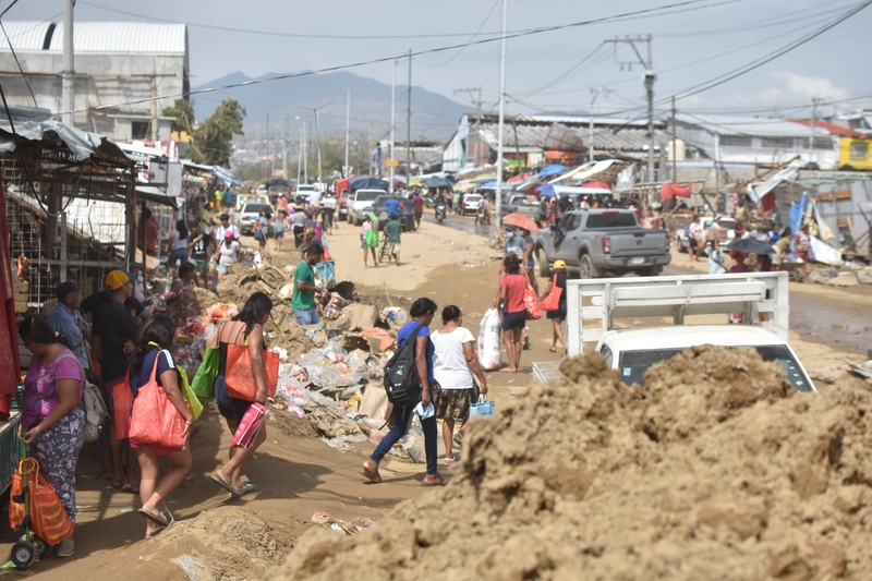 Dodental stijgt in Acapulco na orkaan Otis