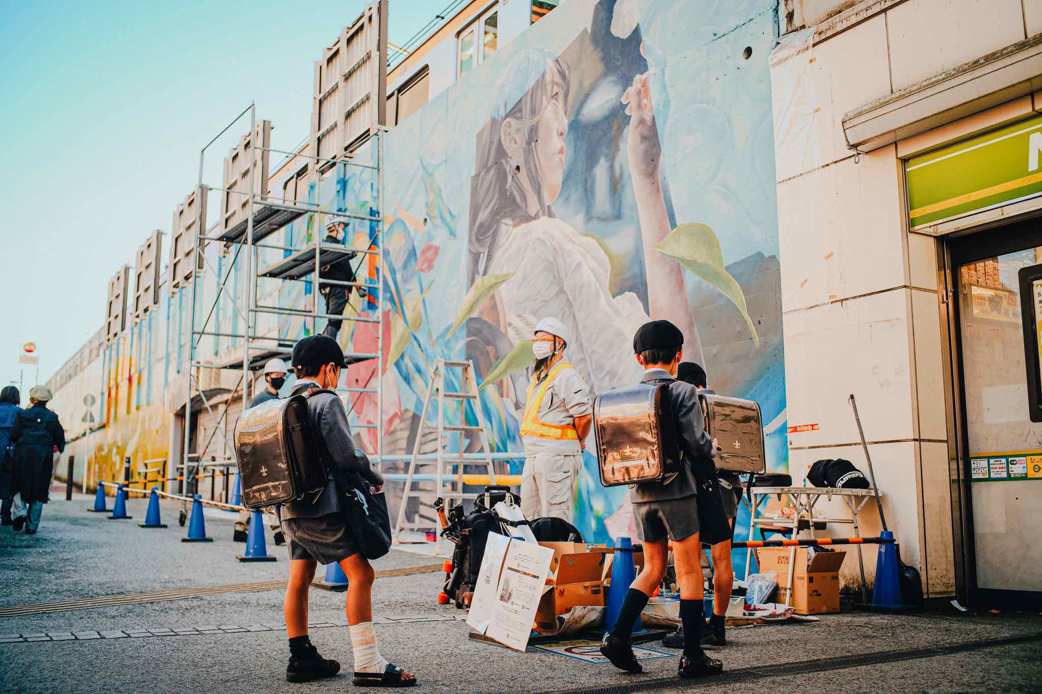 Japanse steden leven op door streetart: ‘Zo kan iedereen met kunst in aanraking komen’