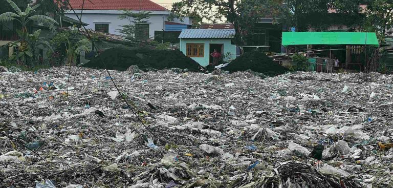 In Myanmar wordt afval van over de hele wereld gedumpt
