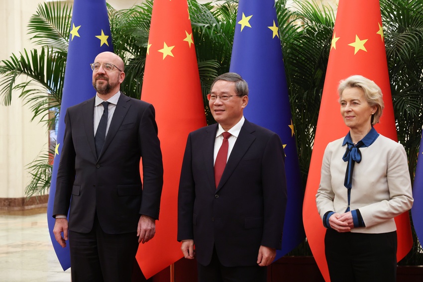 Weinig resultaten bij top tussen Europa en China